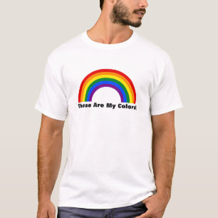 Camiseta T-Shirt, orgullo del arcoiris LGBT