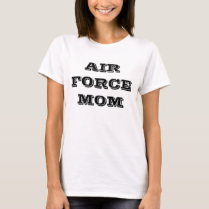 Camiseta T-Shirt Orgullosa Fuerza Aérea Mamá