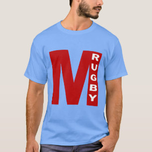 Camiseta T-shirt oscuro azul caroline   MILANO RUGBY