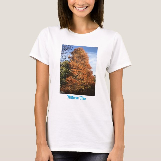 Camiseta T-Shirt Otumn Tree Time (Anverso)