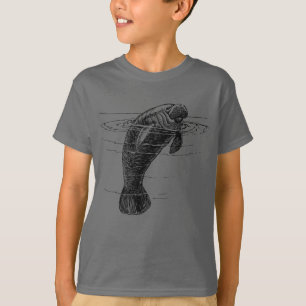 Camiseta T-Shirt para Manatee boys