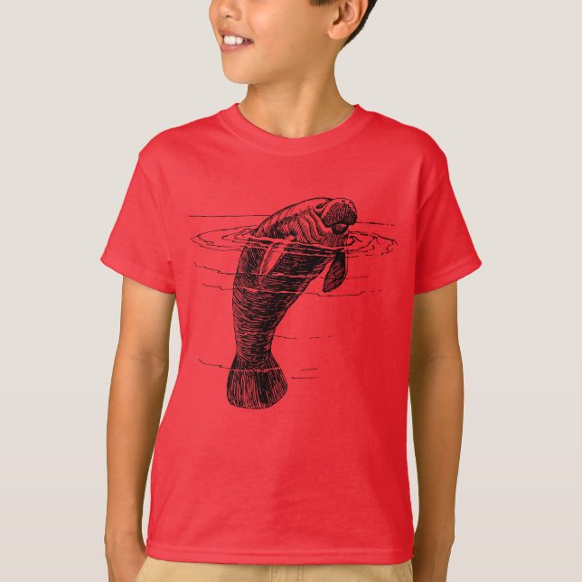 Camiseta T-Shirt para Manatee boys (Anverso)
