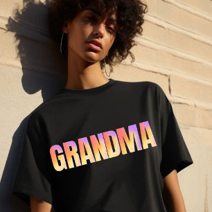 Camiseta T-Shirt para mujer ahora abuela del mundo