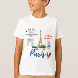 Camiseta T-shirt Paris