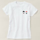 Camiseta T-Shirt -París london que debe personalizarse (Diseño del anverso)