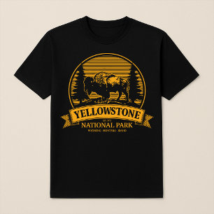 Camiseta T-Shirt, Parque Nacional Yellowstone Bison