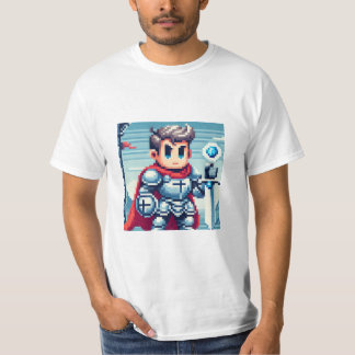 Camiseta T-shirt Pixel Knight