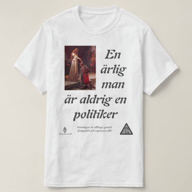 Camiseta T-shirt — Politiker (Diseño del anverso)