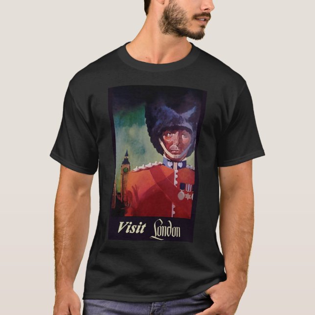 Camiseta T-Shirt, Poster de Londres (Anverso)