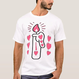 Camiseta T-shirt pour femme pour la Saint-Valentin 2025