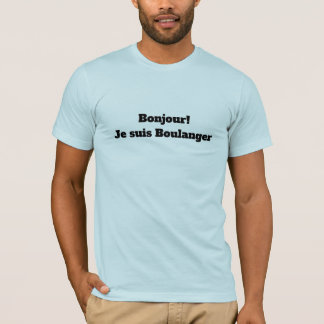 Camiseta T-Shirt pour le boulanger