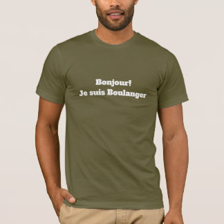 Camiseta T-Shirt pour le boulanger