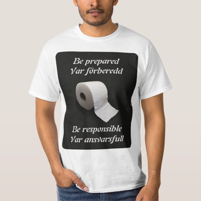 Camiseta T-shirt — Prepper (Anverso)