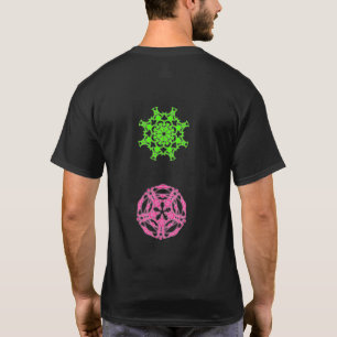 Camiseta T-shirt psicodélico caleidoscopio fractal