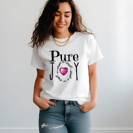 Camiseta T-shirt Pure Joie et Positivité
