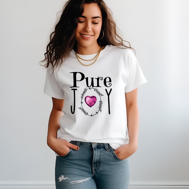 Camiseta T-shirt Pure Joie et Positivité (Subido por el creador)