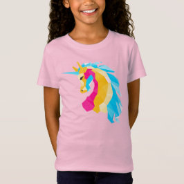 Camiseta T-Shirt Rainbow Unicorn 