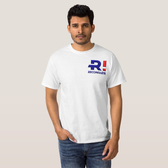Camiseta T-shirt reconquête (Anverso completo)