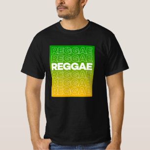 Camiseta T-Shirt Reggae Typography