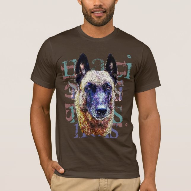 Camiseta t-shirt retrato de Malinas (Anverso)