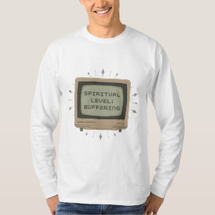 Camiseta T-Shirt Retro De Búfero Espiritual - Funny Vi