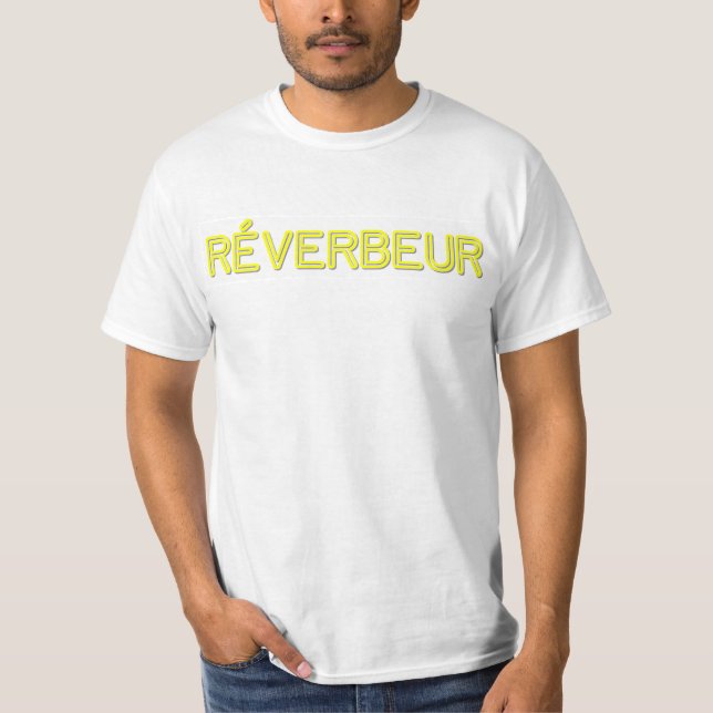 Camiseta T-shirt Réverbeur (Anverso)