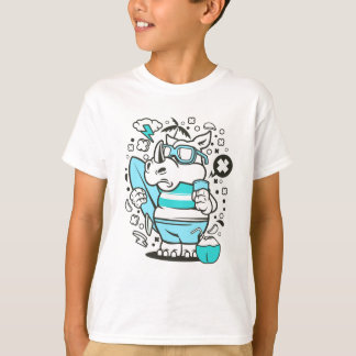 Camiseta t-shirt rhino surf