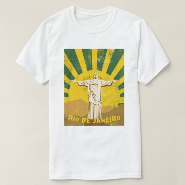 Camiseta T-shirt Rio de Janeiro Sol (Diseño del anverso)