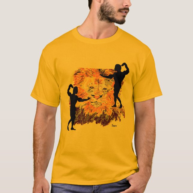 Camiseta T-Shirt :  Roar Of the Lion Within You (Anverso)