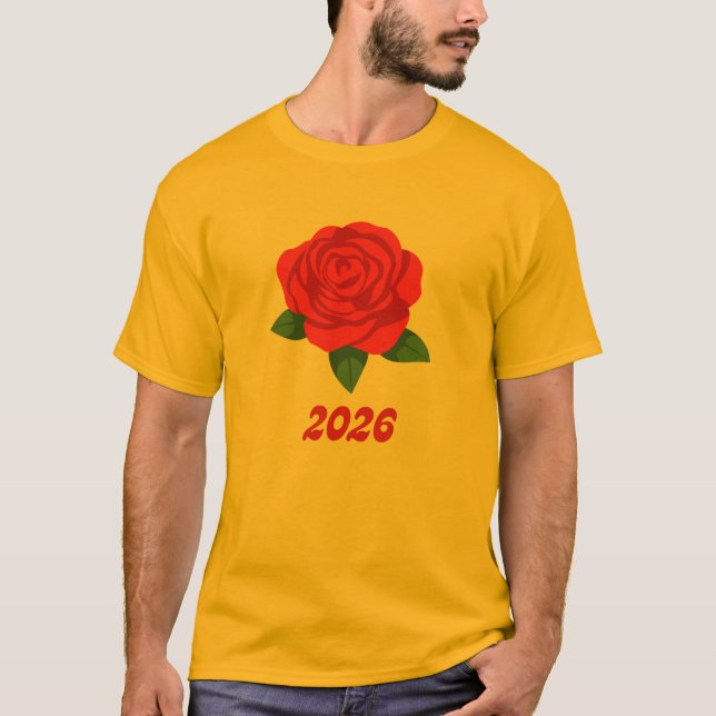 Camiseta t-shirt rose (Anverso)