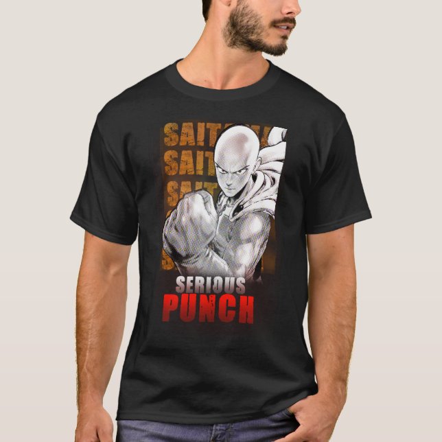 Camiseta T Shirt Saitama (Anverso)