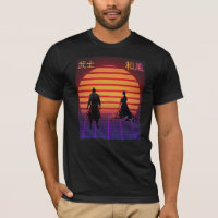 T-Shirt Samurai estilo japonés
