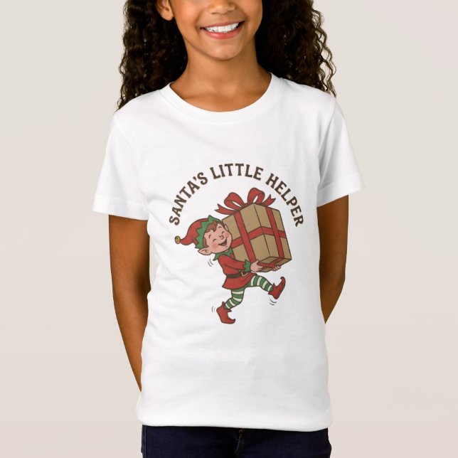 Camiseta T-Shirt Santa’s Little Helper (Anverso)