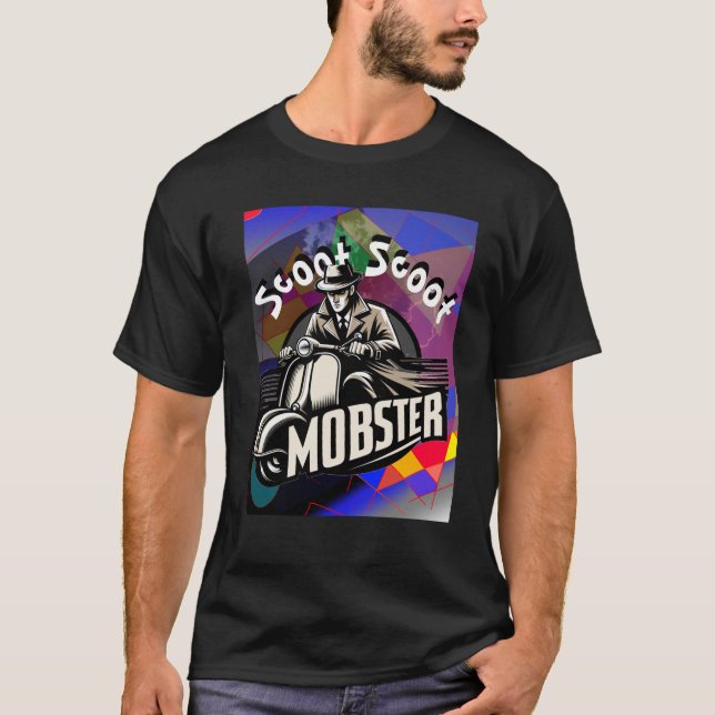 Camiseta T-Shirt Scoot Scoot Mobster (Anverso)