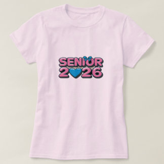 Camiseta T-Shirt Senior 2026 - Graduación de 2026 Tee