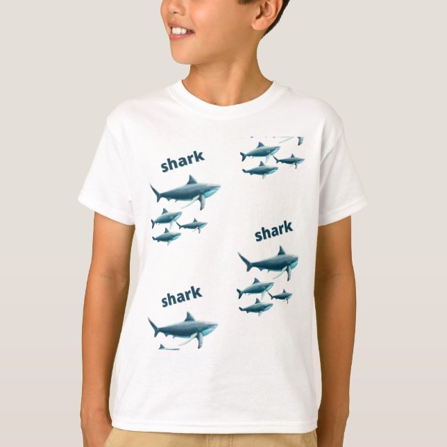 Camiseta T-shirt Shark  (Anverso)