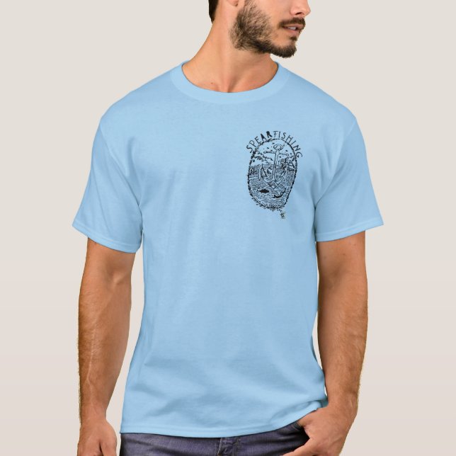 Camiseta T-shirt SpearFishing (Anverso)