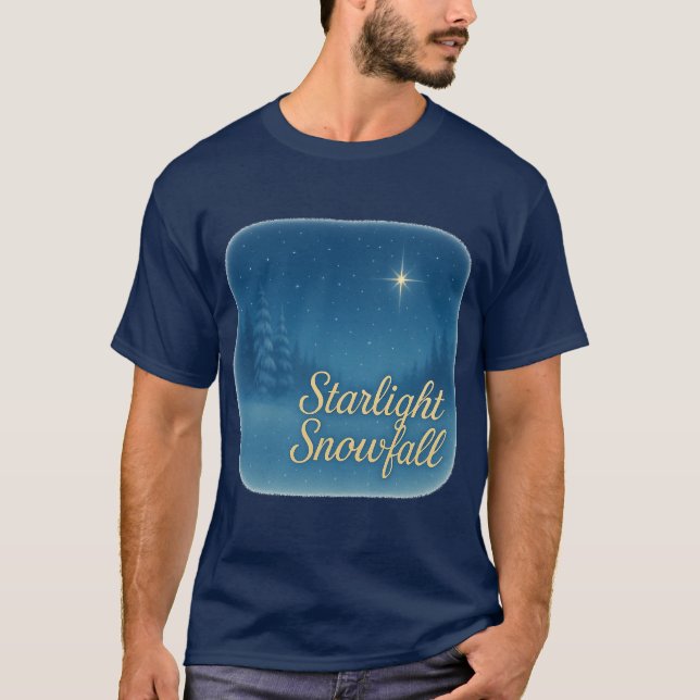 Camiseta T-Shirt   Starlight Snowfall (Anverso)