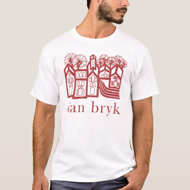 Camiseta T-Shirt "Suburbano" de Dan Bryk (Anverso)