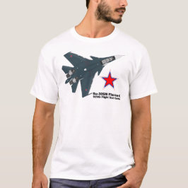 Camiseta T-shirt Sukhoi Su-30SM Flanker-C VKS