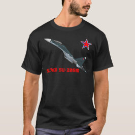 Camiseta T-shirt Sukhoi Su-30SM VKS