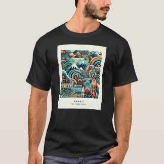 Camiseta T-shirt surf HawaÏ