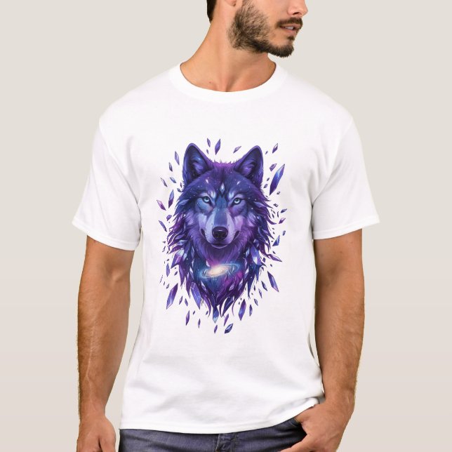 Camiseta T-shirt Surreal Fox Design | Artistic Fantasy  (Anverso)