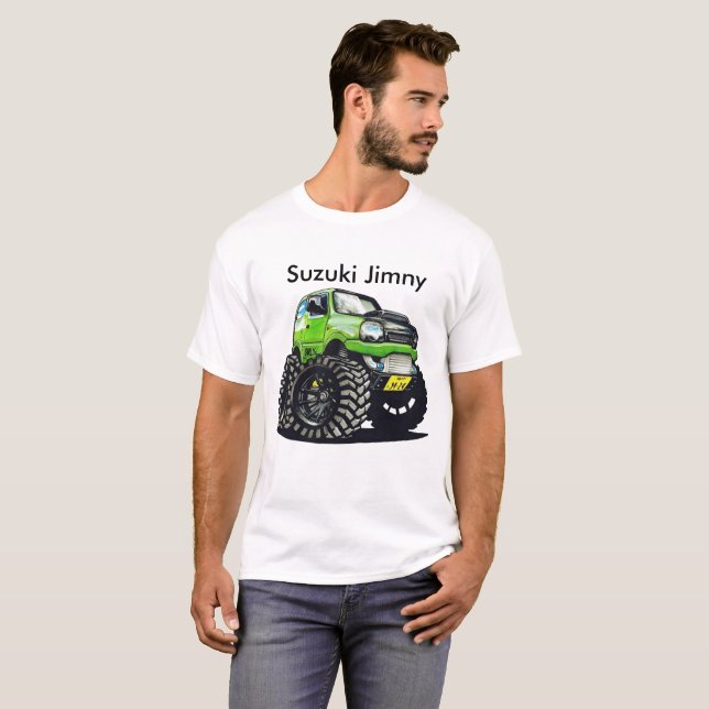 Camiseta T-shirt Suzuki Jimny (Anverso completo)