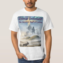 T-shirt — Sverige fosterland