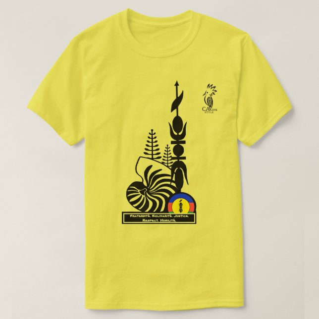 Camiseta T-shirt T-shirt/Fraternité. Solidarité. Justice. R (Diseño del anverso)