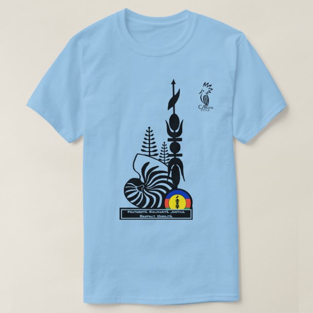 Camiseta T-shirt T-shirt/Fraternité. Solidarité. Justice. R (Diseño del anverso)