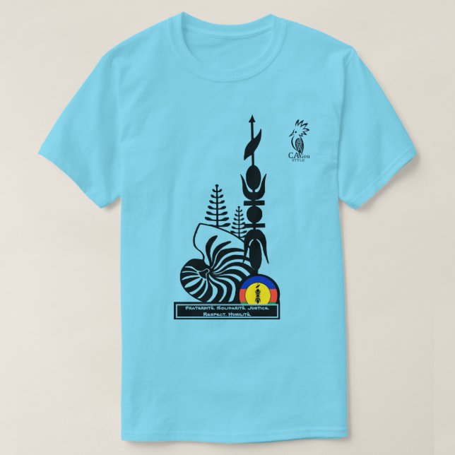 Camiseta T-shirt T-shirt/Fraternité. Solidarité. Justice. R (Diseño del anverso)