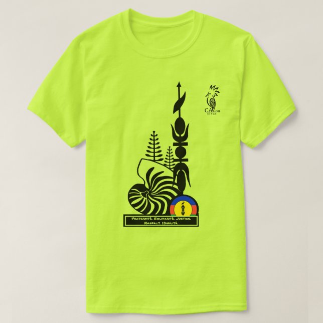 Camiseta T-shirt T-shirt/Fraternité. Solidarité. Justice. R (Diseño del anverso)