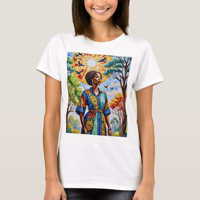 Camiseta T-Shirt Tee Vibrant Art (Anverso)